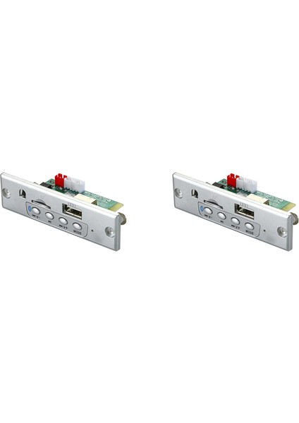 2x 2X25W Amplifikatör Mp3 Çalar Kod Çözücü Kartı 6V-12V Bluetooth 5 0 Araba Fm Radyo Modülü Desteği Tf USB Aux (Yurt Dışından)