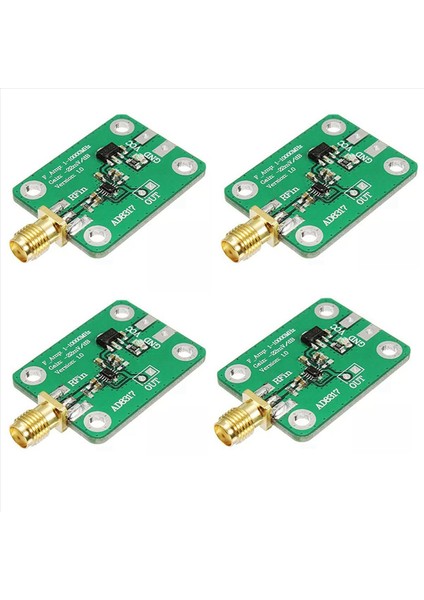 4x AD8317 Yüksek Hızlı Logaritmik Dedektör Rf Günlük Dedektörü Rf Sinyal Günlüğü Çıkışı Güç Ölçer 1M-10000MHZ Denetleyici (Yurt Dışından)