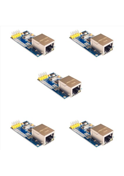 5x W5500 Ethernet Ağ Modülü Donanım Tcp/ıp 51/STM32 W5100 Üzerinden Mikrodenetleyici Programı (Yurt Dışından)