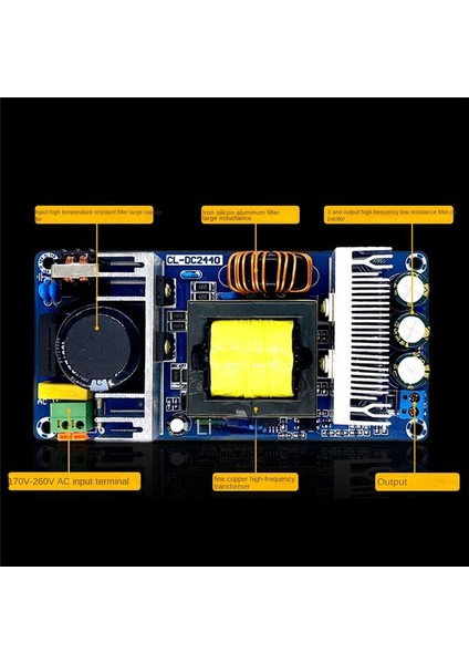 Anahtarlama Güç Kartı Ac-Dc Anahtarlama Güç Modülü 300W 50Hz/60Hz (48V 6A) (Yurt Dışından) fırsatları