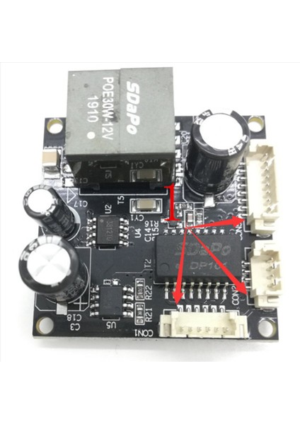 3x Sdapo PM3812AT 2A Izole Edilmiş Endüstriyel Dereceli Sıcaklık Dirençli Poe Modülü 25 5W (Yurt Dışından) indirimleri