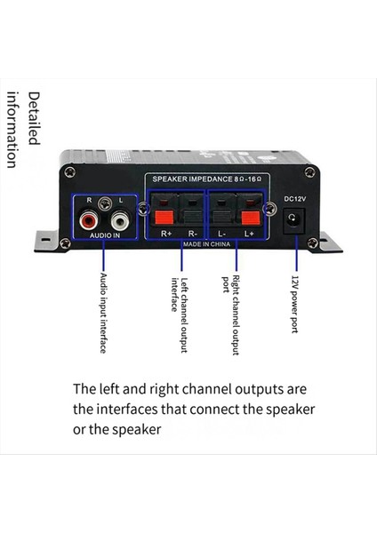 2 Kanallı 30W Araba Dijital Güç Bluetooth Ses Amplifikatörü 12V Hıfı Stereo Mini Ev Ses Amplifikatörü Araba Evi (Yurt Dışından) fırsatları