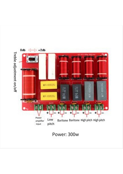 300W Ateş Seviye 2 Yüksek 2 Orta Düşük 5 Frekans Bölücü Ana Sayfa Ktv Ses Kalitesi Yükseltme Frekans Bölücü (Yurt Dışından) fırsatları