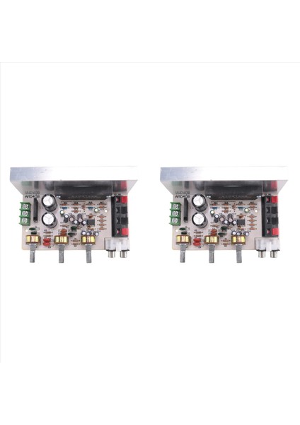 2x AM0408 Stk Amplifikatör Kartı 50WX2 Çift Kanallı Amplifikatör Kart Ac Çift 15V-18V Dıy Amplifikatör (Yurt Dışından)