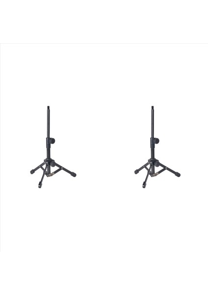 2x Mini Masa Tipod Mikrofon Mikrofon Mikrofon Stand Tutucu Toplantılar Için 3/8 Inçlik Dişli Konferanslar Konferanslar ve Vb (Yurt Dışından)