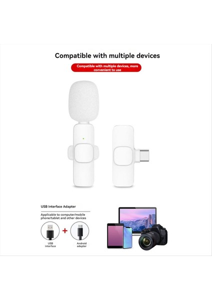 K9 Kablosuz Bluetooth Lavalier Mikrofon Bir Ila Iki Gürültü Azaltma Mikrofonu Canlı Yayın Mikrofonu Apple Için (Yurt Dışından) indirimleri