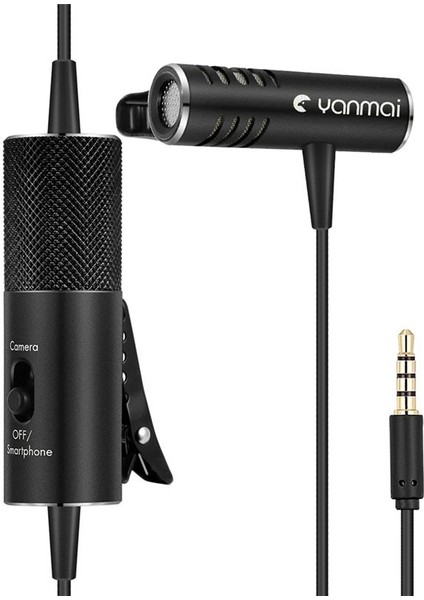 Yanmai Güç Amplifikatörü Lavalier Mikrofon Uzun Telli Lavalier Mikrofon Kablolu Lavalier Kamera Mikrofon (Yurt Dışından) fırsatları