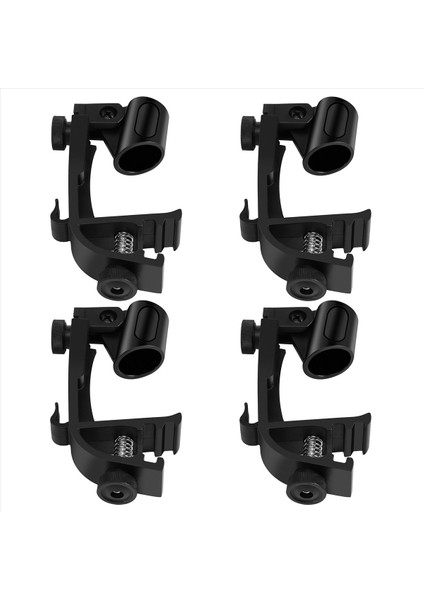 4 Pcs Mikrofon Klip Klip Klip Şok Geçirmez Mikrofon Klip Mikrofon Stand Şok Geçirmez Müzik Enstrüman Aksesuarları (Yurt Dışından) modelleri