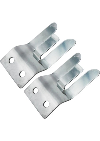 2x Metal Mikrofon Tutucu / Klip - Cb / Ham Radyosu Için Vidalı - Mh2 (Yurt Dışından)