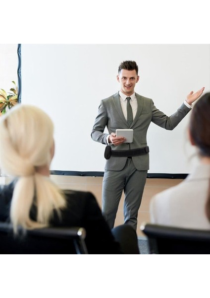 Mikrofon Için Kese Kulaklık Vericisi ve Kişisel Cihazlar Kolay Erişimli Depolama Mikrofon Kemer Kesesi (Yurt Dışından) modelleri