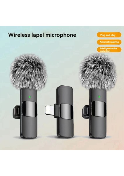 K9 Video Kaydı Röportajlar ve Gürültü Azaltma Için Kablosuz Mikrofon Kablosuz Mikrofon Kablosuz Mini Mikrofon (Yurt Dışından) modelleri
