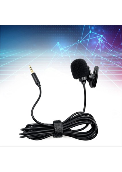 Lavalier Mikrofon Mikrofon Stereo Sesli Mini Kablolu Mikrofon Ses Kartı Kamera Pc Masaüstü Bilgisayar 1 5 Metre Için (Yurt Dışından) modelleri