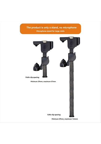 Çello Için Rackmount Braket Klipsli Mikrofon Klipsi Yumuşak Kauçuk Şok Emici Yapı ile Ayarlanabilir Enstrüman Standı (Yurt Dışından) fırsatları
