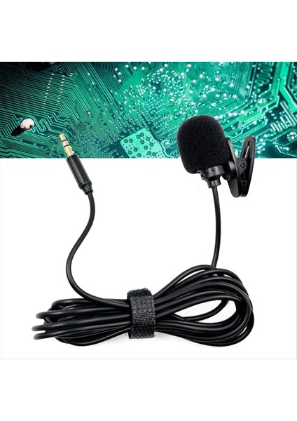 Lavalier Mikrofon Mikrofon Stereo Sesli Mini Kablolu Mikrofon Ses Kartı Kamera Pc Masaüstü Bilgisayar 2 Metre Için (Yurt Dışından) indirimleri