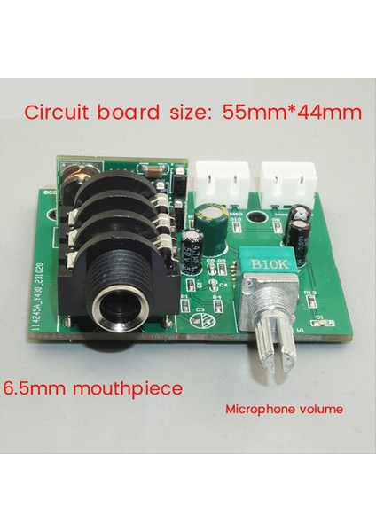 Dinamik Mikrofon Kondansatör Amplifikatör Önsözü Mikrofon Pikap Küçük Sinyal Amplifikasyon Devre Modülü 6 5mm Arayüz (Yurt Dışından) fiyatları