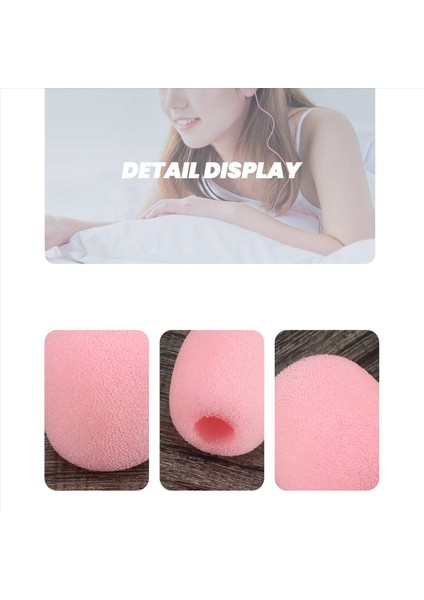 10 Paket Yaka Kulaklık Mikrofon Ön Cam Mikrofon Sünger Köpük Örtü Mini Boyutu Lavalier Mikrofon Ön Cam Pembe (Yurt Dışından) indirimleri