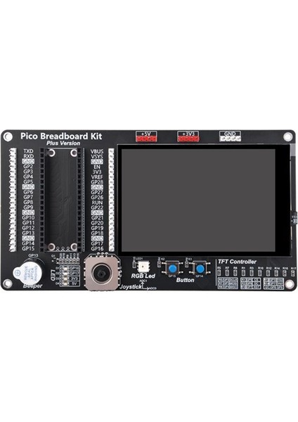 Raspberry Pi Pico/pico W Gpıo Genişletme Modülü 3 5 Inç Dokunmatik Ekran Rgb Işığı Buzzer (Yurt Dışından)