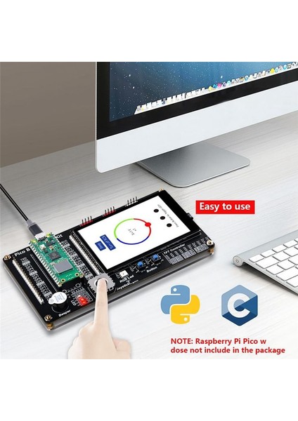 Raspberry Pi Pico/pico W Gpıo Genişletme Modülü 3 5 Inç Dokunmatik Ekran Rgb Işığı Buzzer (Yurt Dışından) indirimleri
