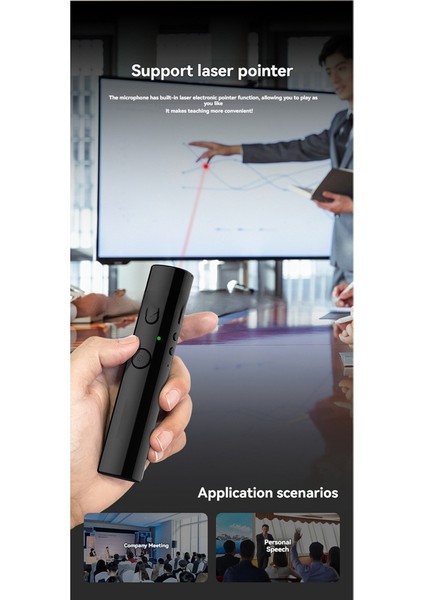 Uhf Kablosuz Mikrofonlar Lazer Işaretçi Lavalier Gürültü Azaltma Mikrofonu Konferanslar Için Adaptörlü Konuşmalar Öğretimleri Öğretim (Yurt Dışından) indirimleri