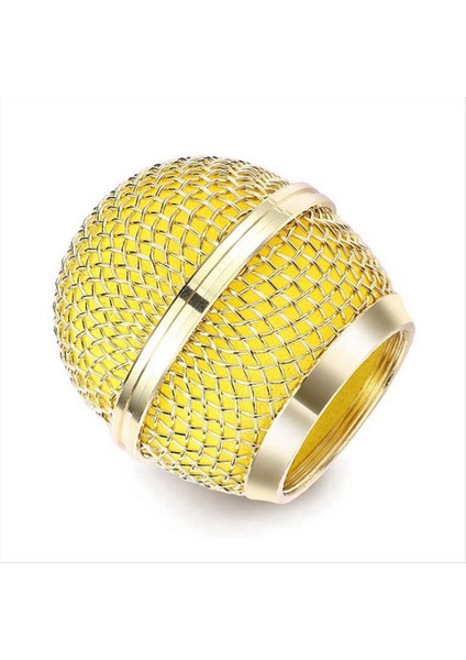 Kablosuz Mikrofon Grille Mikrofon Aksesuarları Shure SM58 SM58S SM58LC ve More Gold Için Metal Mikrofon Grille Başlığı (Yurt Dışından) fiyatları