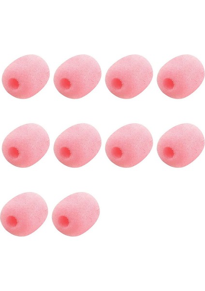 30 Paket Yaka Kulaklık Mikrofon Ön Cam Mikrofon Sünger Köpük Örtü Mini Boyutu Lavalier Mikrofon Ön Camı Pembesi (Yurt Dışından) fiyatları