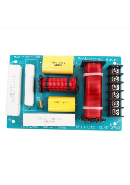 3x 200W Hoparlör Crossover 2 Yolu Yüksek Düşük 8 Ohm Frekans Bölücü 10 Inç Hoparlör (Yurt Dışından) fiyatları