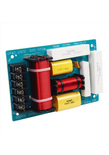 3x 200W Hoparlör Crossover 2 Yolu Yüksek Düşük 8 Ohm Frekans Bölücü 10 Inç Hoparlör (Yurt Dışından) modelleri