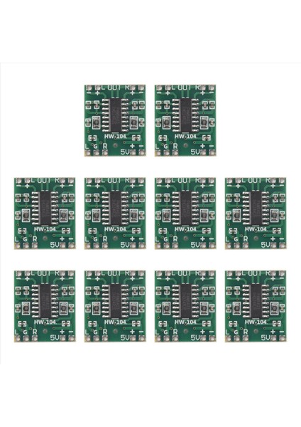 10 Pcs PAM8403 Module Süper Mini Dijital Amplifikatör Kartı 2 x 3W Sınıf D Dijital 2 5V - 5V Güç Amplifikatör Kartı (Yurt Dışından)