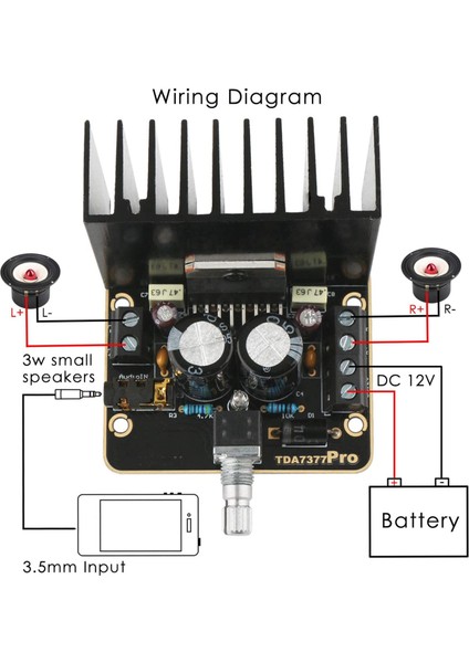 Güç Amplifikatör Kartı 30W+30W Çift Kanal 2 0 Ses Amplifikatör Kiti Ab Dc 12V Dijital Stereo Amp Modülü TDA7377 (Yurt Dışından) indirimleri