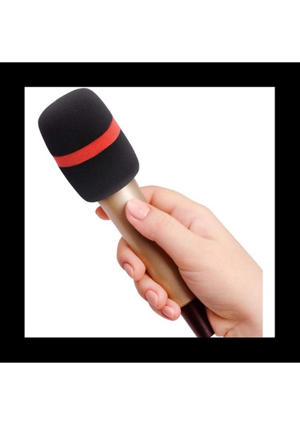 30PCS Kulaklık Ön Camı Kalınlaşmış Ktv El Tipi Toz Geçirmez Yumuşak Sünger Mikrofon Kapağı Yedek Aksesuarlar (Yurt Dışından) fırsatları