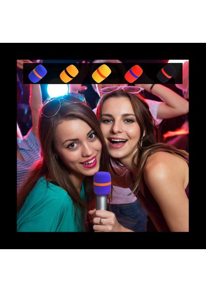 30PCS Kulaklık Ön Camı Kalınlaşmış Ktv El Tipi Toz Geçirmez Yumuşak Sünger Mikrofon Kapağı Yedek Aksesuarlar (Yurt Dışından) indirimleri