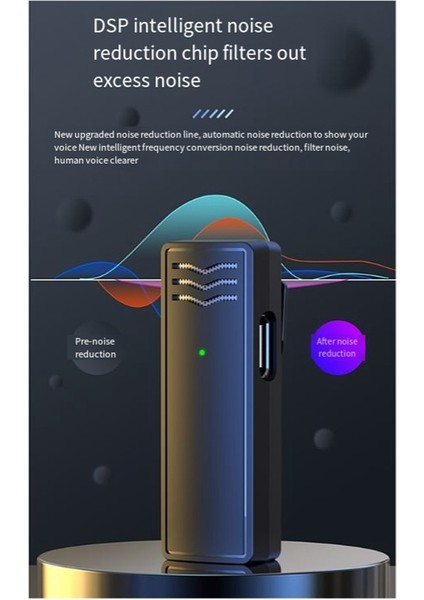 Yeni 2 4g Kablosuz Üç Bir Akıllı Ses Mikrofon Mini Açık Canlı Akış Bilgisayar Mikrofonu Canlı Vlog (Yurt Dışından) modelleri