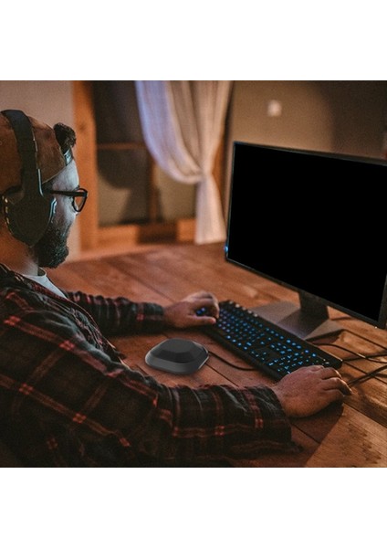 3 5mm Fiş Konferansı Mikrofon 360 Çok Yönlü Kondenser Bilgisayar Pc Mikrofon Masaüstü Mikrofon Fiş ve Oynat (Yurt Dışından) fiyatları