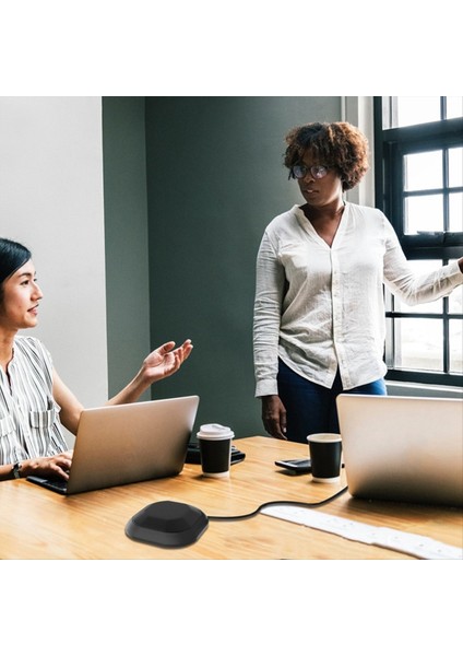 3 5mm Fiş Konferansı Mikrofon 360 Çok Yönlü Kondenser Bilgisayar Pc Mikrofon Masaüstü Mikrofon Fiş ve Oynat (Yurt Dışından) fırsatları