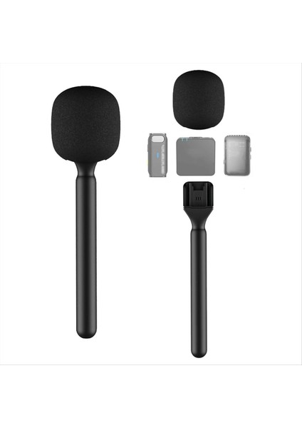 Elde Taşınan Çubuk Htx Kablosuz Mikrofon Djı Mıc/moma/rode Go/relacart Mikrofonu Için Elde Taşınma Çubuğu A (Yurt Dışından) fırsatları