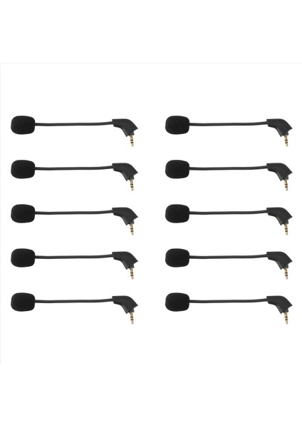 10X Yedek Oyun Mikrofonu Kingston Hyperx Cloud Iı /bulut Çekirdek Bilgisayar Oyun Kulaklığı (Yurt Dışından)
