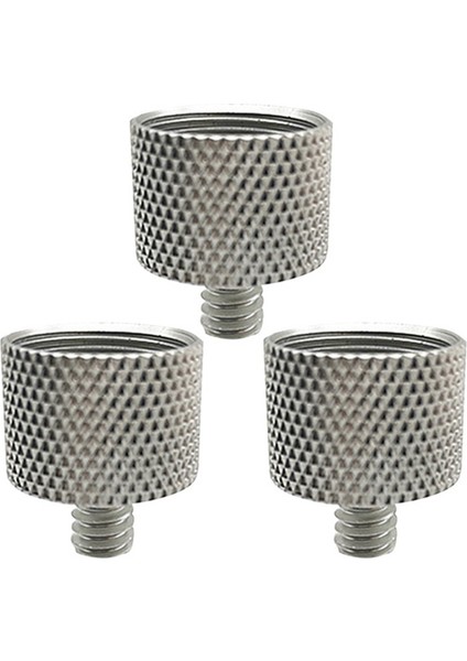 6 Adet 5/8 Inç Dişi Ila 1/4 Inç Erkek Dişli Vidalar Mikrofon Vidası Adaptörü Mıc Mikrofon Standı Kelepçesi (Gümüş) (Yurt Dışından) fırsatları