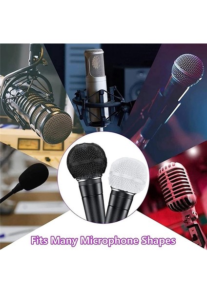 400PCS Tek Kullanımlık Mikrofon Kapakları Konferanslar Konserler Kayıt Odası Ktv Için Dokuma Olmayan Tek Kullanımlık Mikrofon Kapakları (Yurt Dışından) fırsatları