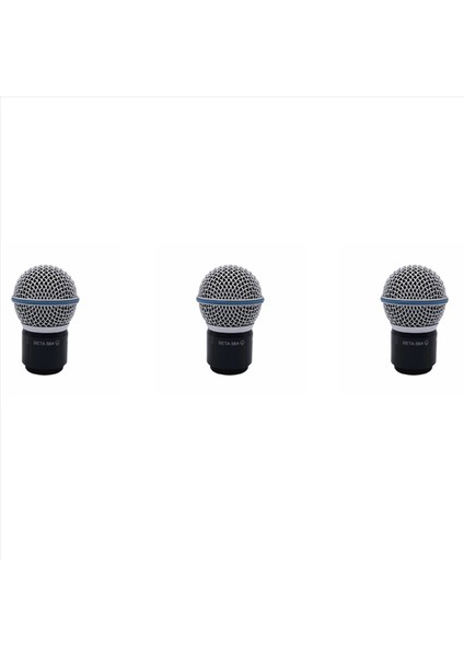 3pc BETA58A Mikrofon Kafa Mikrofon Kapsülü Shure BETA58A Kablosuz Mikrofon Kartış Kartsülü (Yurt Dışından)