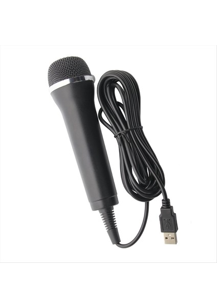 Switch Wii Ps4 Ps3 Xbox ONE/360/PC/PS2 Için Evrensel USB Kablolu Mikrofon Karaoke Mic (Yurt Dışından)