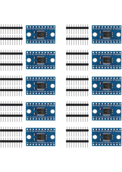 10PCS TXS0108E 8 Kanal Seviyesi Dönüşüm Modülü Yüksek Hızlı Dubleks 8 Yolu Arduino Için Iki Yönlü Dönüştürücü (Yurt Dışından)