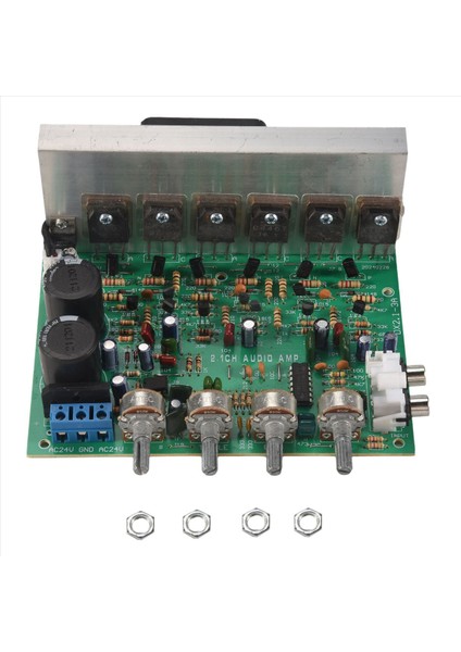 Ses Amplifikatör Kartı 2 1 Kanal 240W Yüksek Güçlü Subwoofer Amplifikatör Kartı Amp Çift AC18 - 24V Ev Sineması (Yurt Dışından) modelleri