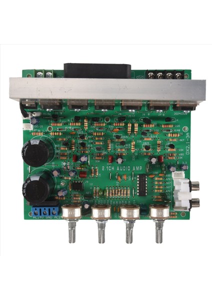 Ses Amplifikatör Kartı 2 1 Kanal 240W Yüksek Güçlü Subwoofer Amplifikatör Kartı Amp Çift AC18 - 24V Ev Sineması (Yurt Dışından) fırsatları