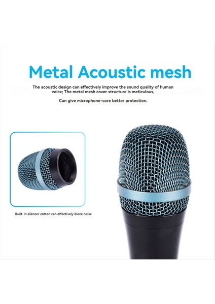 E945 Kablolu Dinamik Süper Kart Vokal Mikrofon Canlı Performanslar Için El Mikrofonu Karaoke ve Studio Kayıt (Yurt Dışından) modelleri