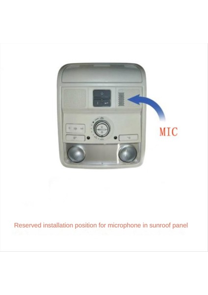 3 Metre Araba Ses Mikrofonu 3 5mm Jack Mic Mini Kablolu Audi/vw Yuvarlak Çatı Için Harici Mikrofon (Yurt Dışından) fiyatları