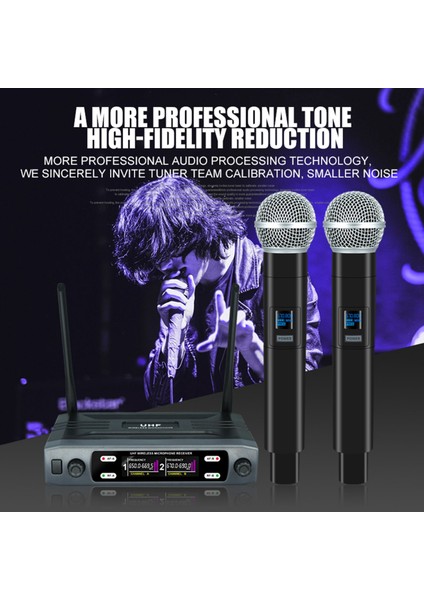 Kablosuz Mikrofon 1 Drag Mikrofonu Açık Audio Partisi Karaoke Konferansı Performansı Için Uygun Abd Fişi (Yurt Dışından) modelleri