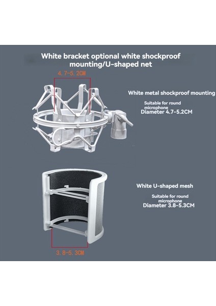 Mikrofon Kolu Kayıt Podcast Ayarlanabilir Süspansiyon Bomu Makas Kolu Filtreli Şok Montajı (Yurt Dışından) indirimleri