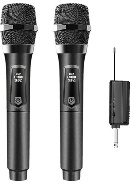 Evrensel U-Segment Şarj Edilebilir Kablosuz Mikrofon Bir Ila Iki Mikrofon U-Segment Ev K Şarkıcı El Mikrofon (Yurt Dışından)