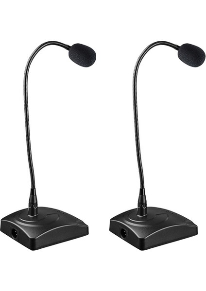 2x QR-501 Kablolu Konferans Mikrofonu Ofis Toplantısı Giya Kayıt Mikrofon Kondenser Mikrofon (Yurt Dışından)