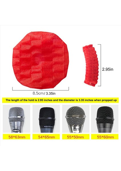 1600PCS Tek Kullanımlık Mikrofon Kapağı Ktv Kayıt Stüdyosu Karaoke (Karışık Renkler) Için El Mikrofon Ön Cam (Yurt Dışından) modelleri